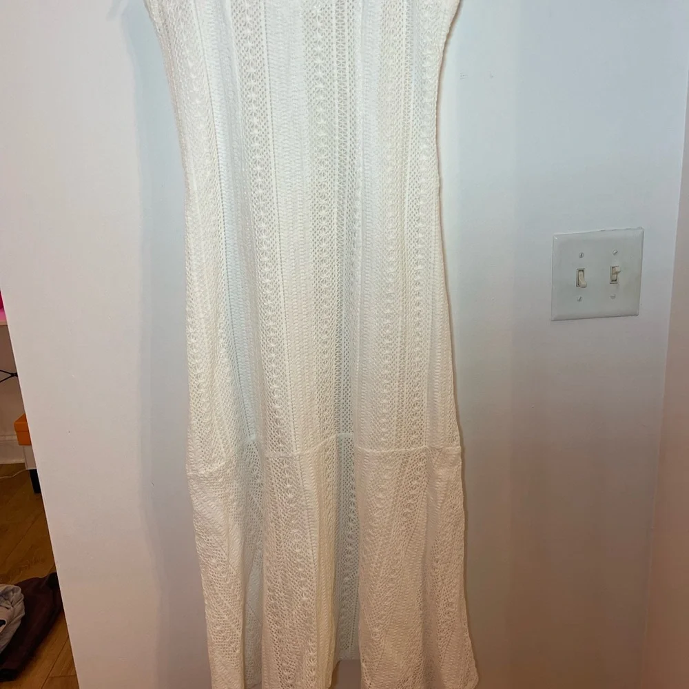 kendall and kylie white mid-length dress size S - Picture 2 of 6